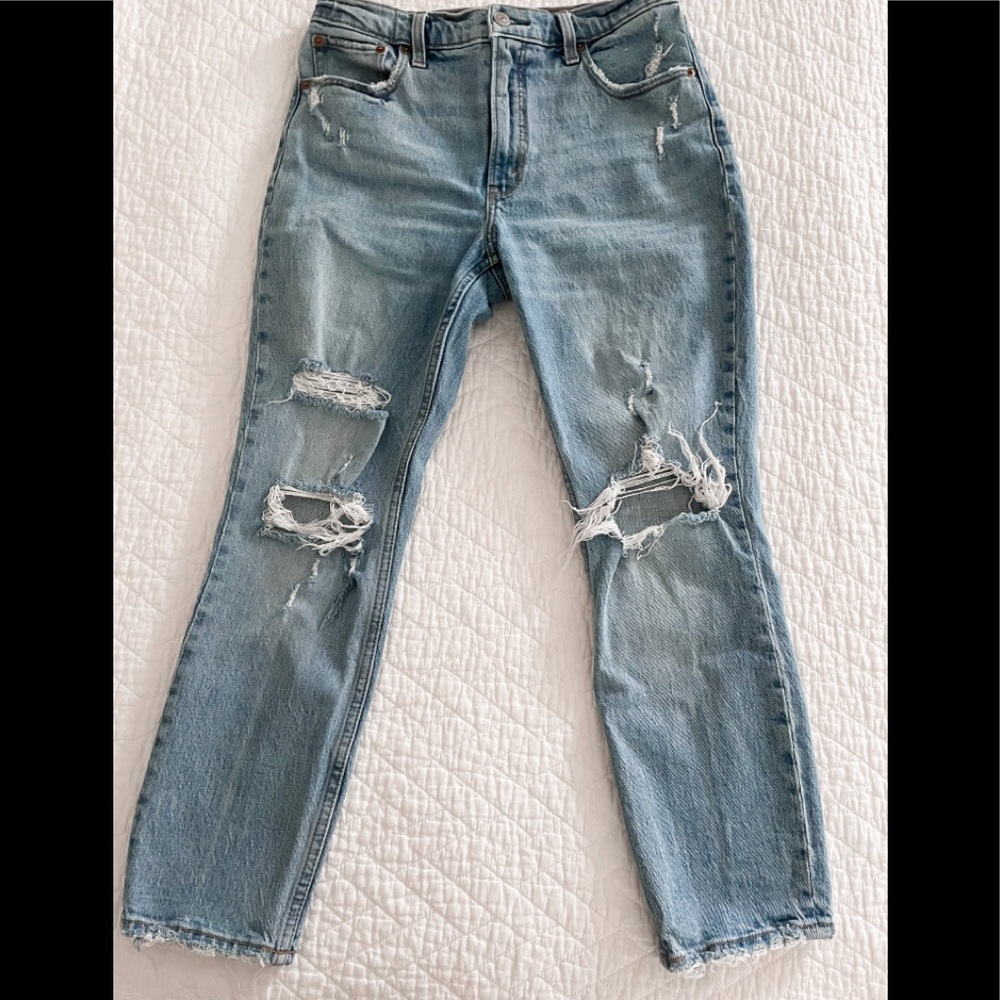 Abercrombie & Fitch high-rise skinny jeans
